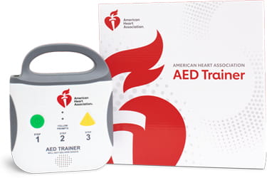 AHA AED Trainer with Box image